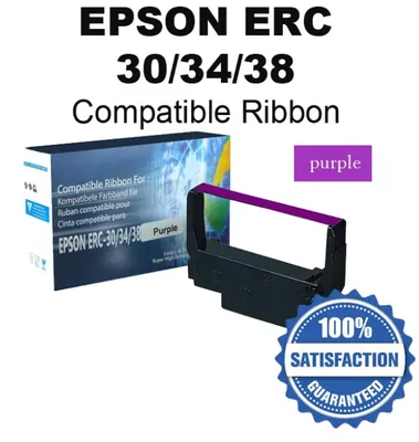 ERC30 34 38 CASSETTE RIBBON PURPLE